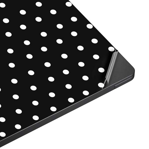 Black and White Polka Dots Surface Laptop 7 13.8in Skin
