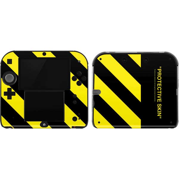 Black and Yellow Stripes Nintendo Skins