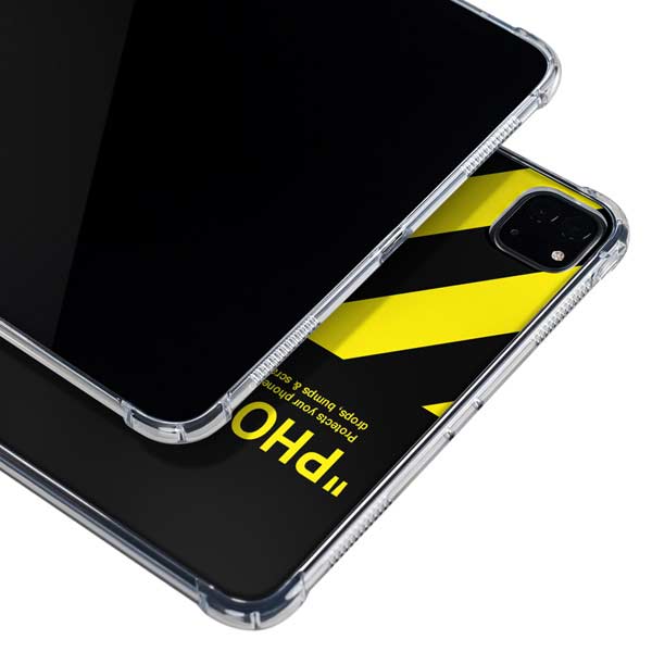 Black and Yellow Stripes iPad Cases