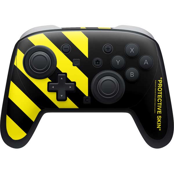 Black and Yellow Stripes Nintendo Skins