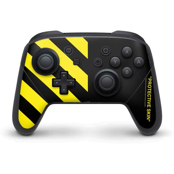Black and Yellow Stripes Nintendo Skins