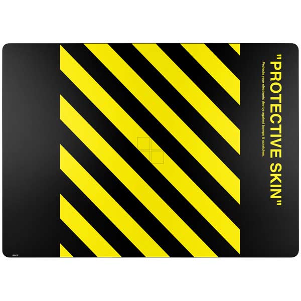 Black and Yellow Stripes Surface Laptop 7 13.8in Skin