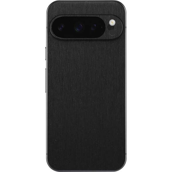 Black Brushed Steel Texture Google Pixel 10 Pro XL Skin