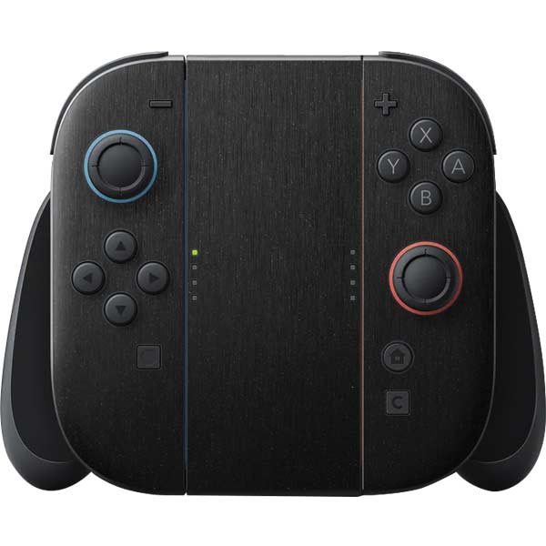 Black Brushed Steel Texture Nintendo Switch 2 (2025) Joy-Con Controller ...