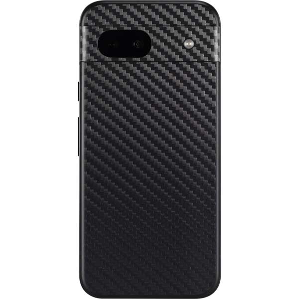 Black Carbon Fiber Specialty Texture Material Google Pixel 8a Skin