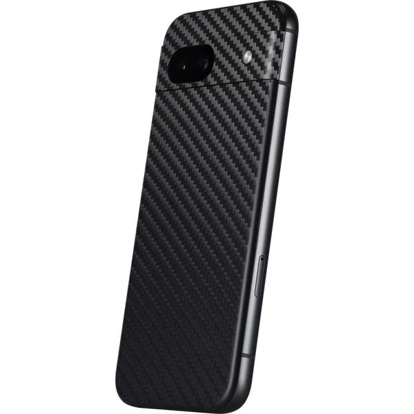 Black Carbon Fiber Specialty Texture Material Google Pixel 8a Skin