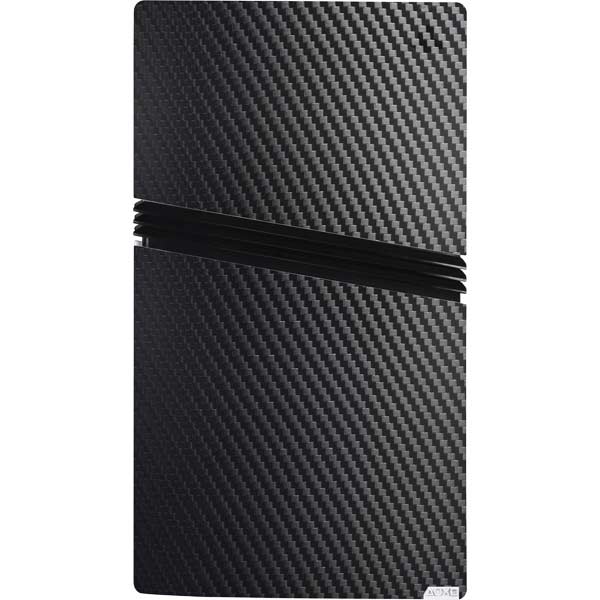 Black Carbon Fiber Specialty Texture Material PS5 Pro Console ...