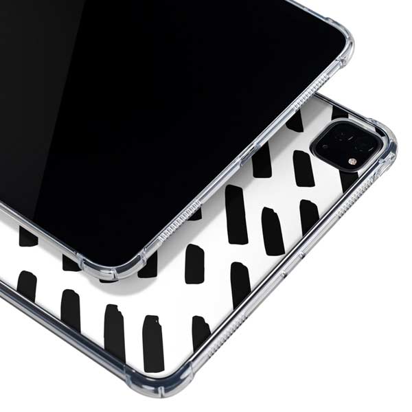 Black Dash iPad Pro 11in (2024) Clear Case