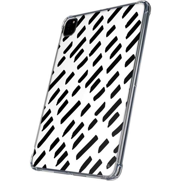 Black Dash iPad Pro 11in (2024) Clear Case