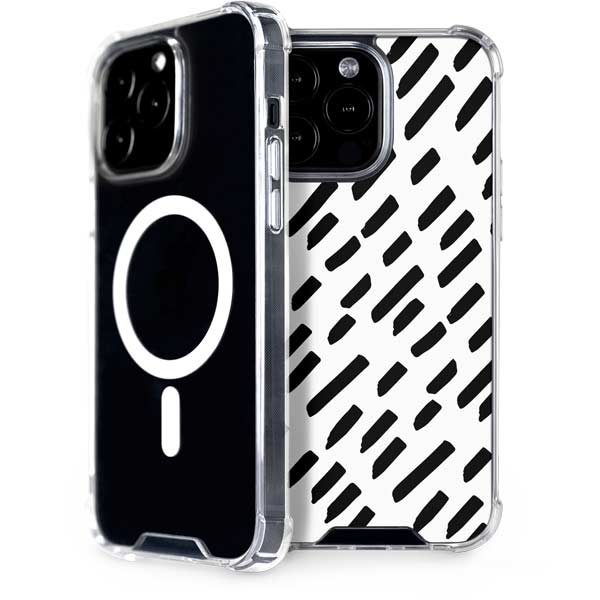 Black Dash iPhone Cases