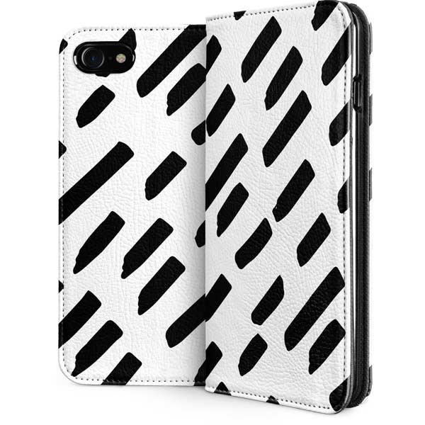 Black Dash iPhone Cases