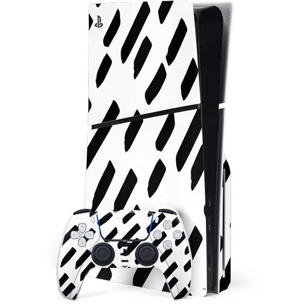 Black Dash PlayStation PS5 Skins
