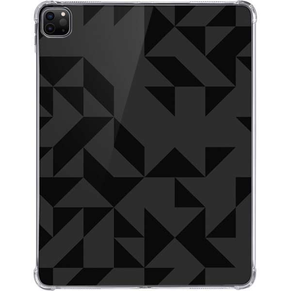 Black Geometric iPad Pro 11in (2024) Clear Case