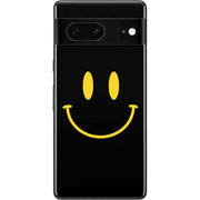 Black Happy Face Pixel Skins