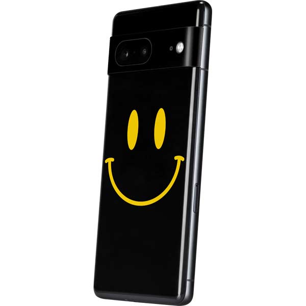 Black Happy Face Pixel Skins
