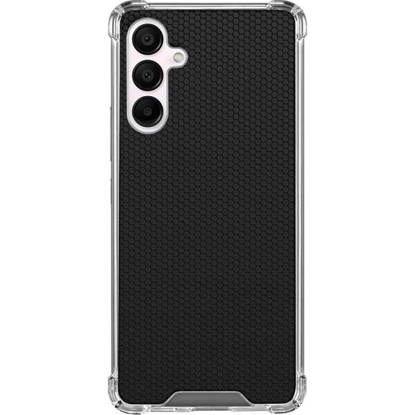 Specialty Vinyl Black Hex Texture Galaxy A16 5G Clear Case