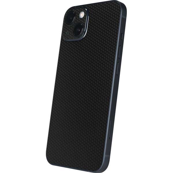 Specialty Vinyl Black Hex Texture iPhone Skins