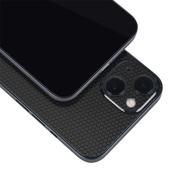 Specialty Vinyl Black Hex Texture iPhone Skins