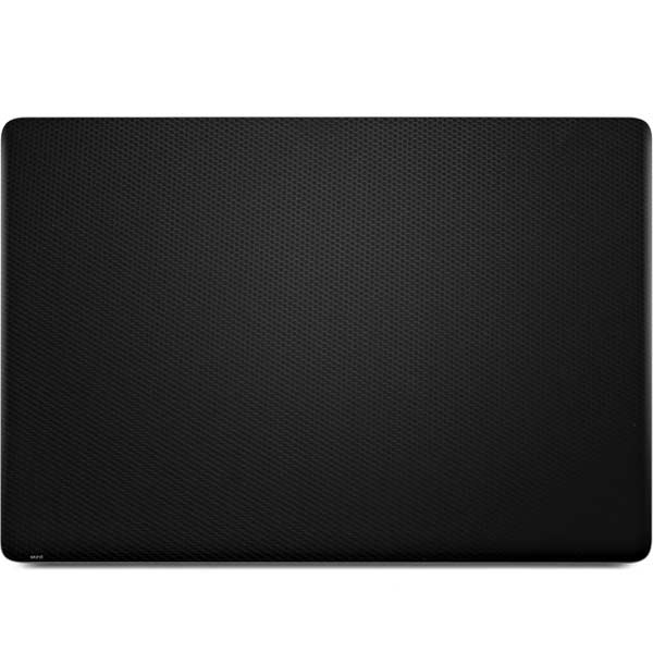 Specialty Vinyl Black Hex Texture MacBook Skins