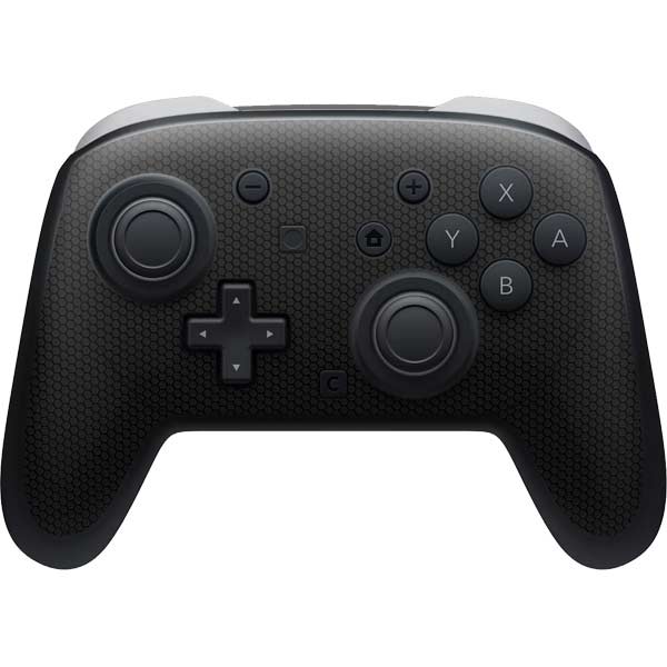 Specialty Vinyl Black Hex Texture Nintendo Skins