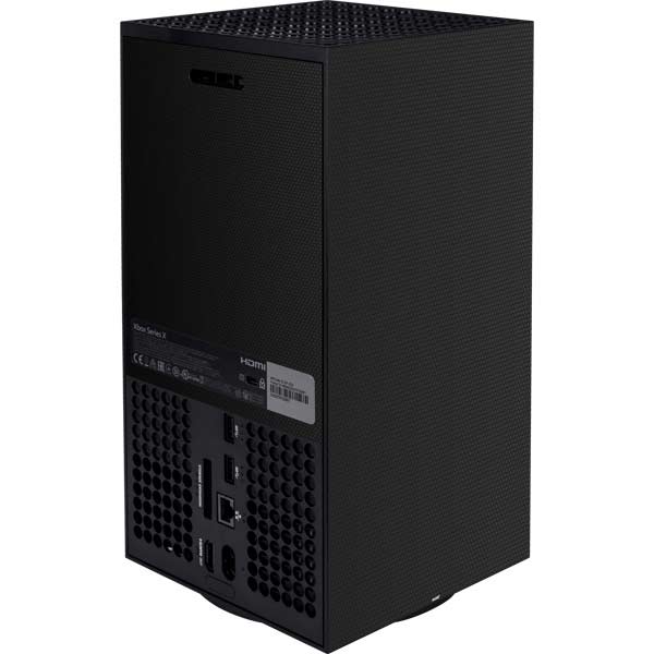 Specialty Vinyl Black Hex Texture Xbox Series X Bundle Skin