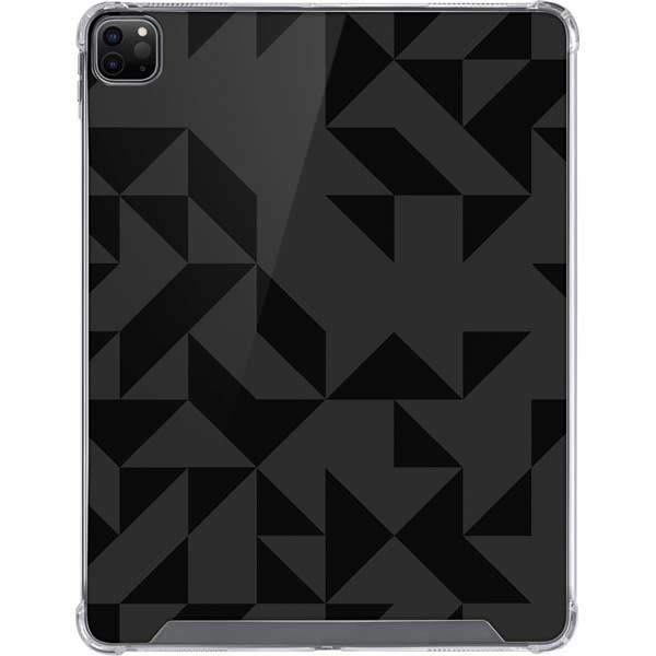 Black Geometric iPad Cases