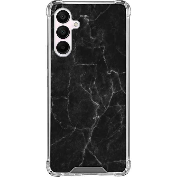 Black Marble Galaxy A16 5G Clear Case