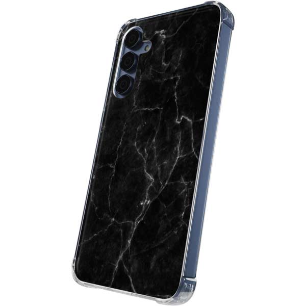 Black Marble Galaxy A35 5G Clear Case