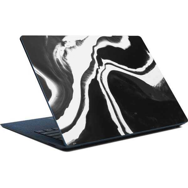 Black Marble Ink Surface Laptop Skin