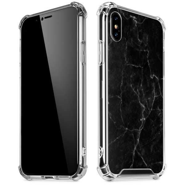 Black Marble iPhone X/XS Clear Case