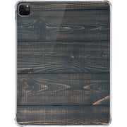 Black Painted Wood iPad Pro 11in (2024) Clear Case