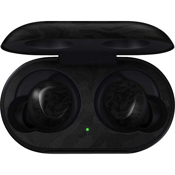 Black Shadow Camo Galaxy Buds Skin