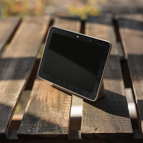 Black Shadow Camo Google Home Hub Skin