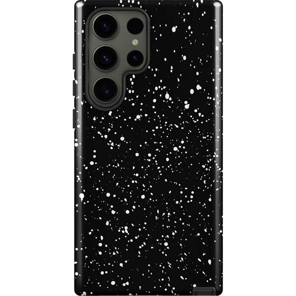 Black Speckle Galaxy S23 Ultra Pro Case
