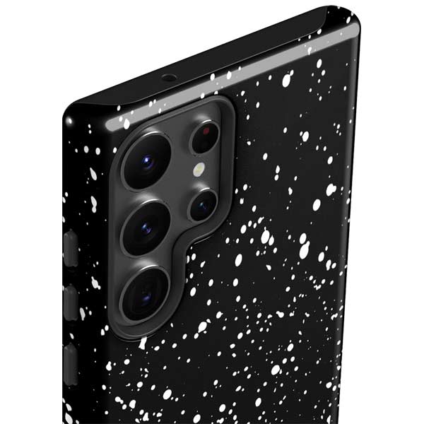 Black Speckle Galaxy S23 Ultra Pro Case