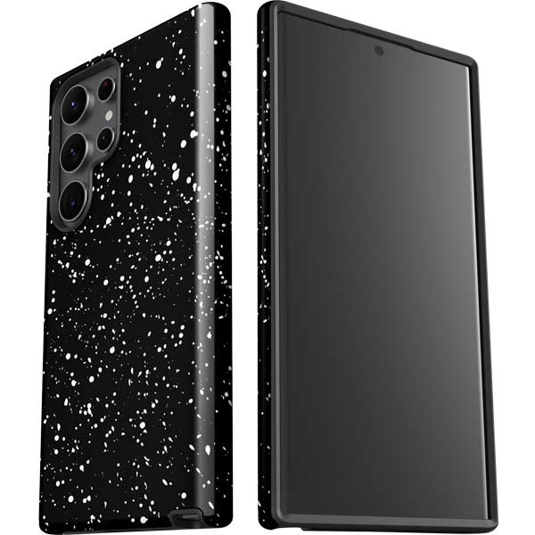 Black Speckle Galaxy S23 Ultra Pro Case