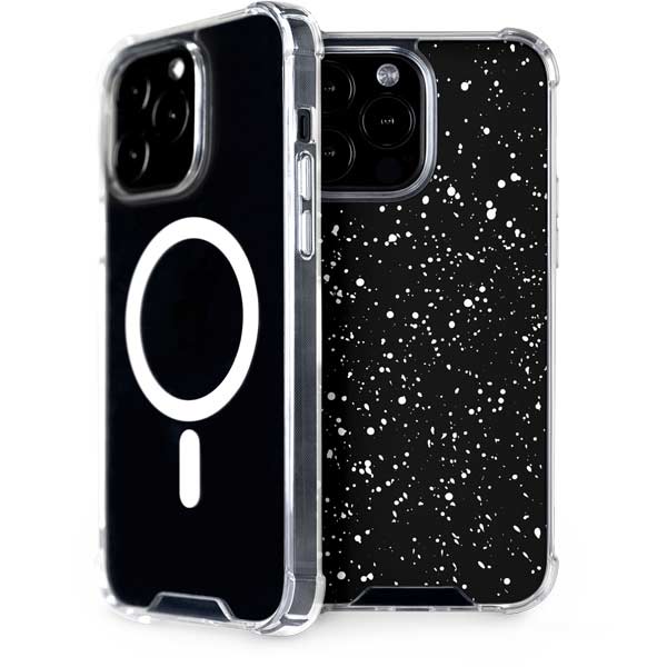 Black Speckle iPhone Cases