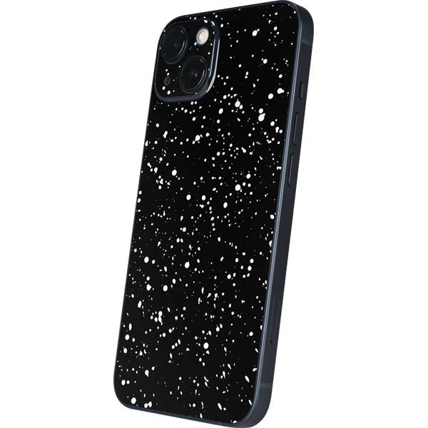 Black Speckle iPhone Skins