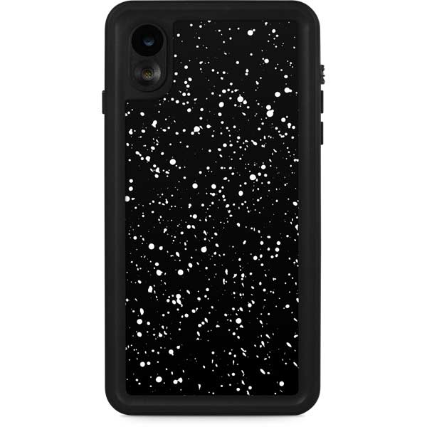 Black Speckle iPhone Cases