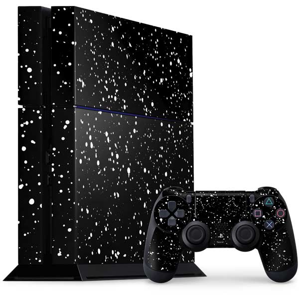 Black Speckle PlayStation PS4 Skins