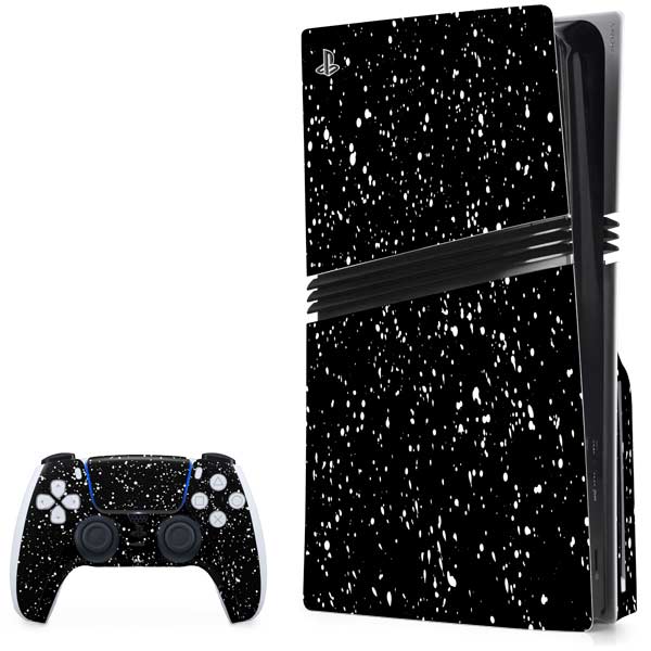 Black Speckle PlayStation PS5 Skins