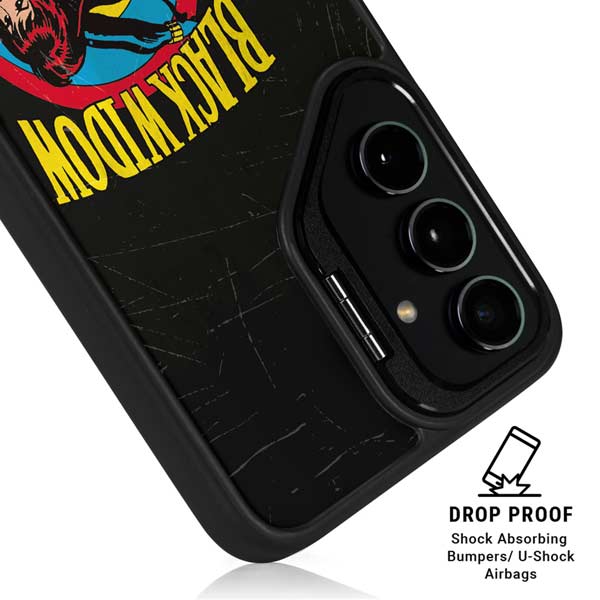 Marvel Classic Comics Black Widow Galaxy S26 Ultra Kickstand Case