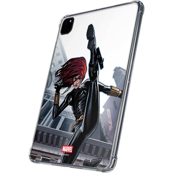Marvel Black Widow High Kick iPad Pro 11in (2024) Clear Case
