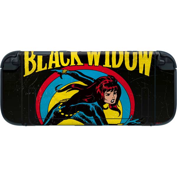Marvel Classic Comics Black Widow Nintendo Switch 2 (2025) with Joy-Con Skin