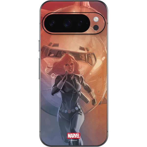 Marvel Black Widow Running Google Pixel 10 Pro XL Skin