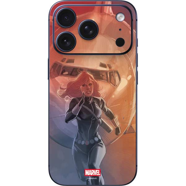 Marvel Black Widow Running iPhone 17 Pro Skin