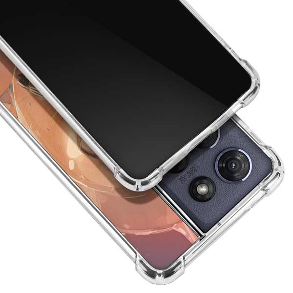 Marvel Black Widow Running Moto G Power 5G (2025) Clear Case