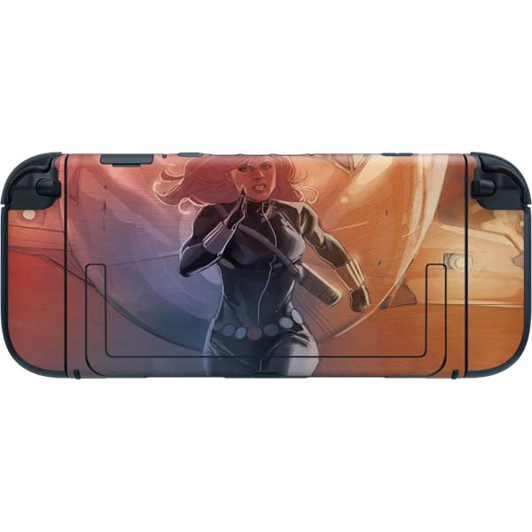 Marvel Black Widow Running Nintendo Switch 2 (2025) with Joy-Con Skin