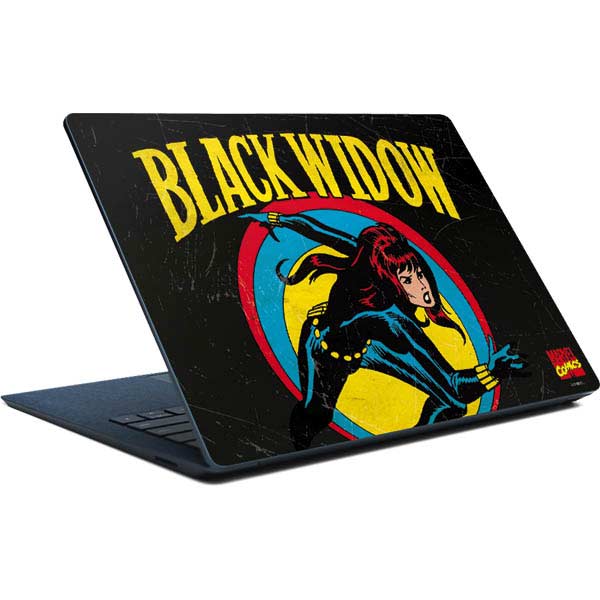 Marvel Classic Comics Black Widow Surface Laptop Skin