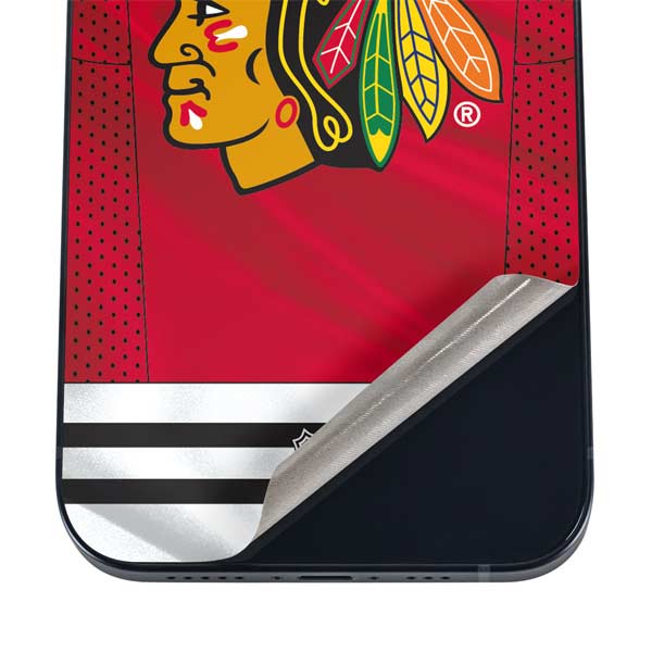 NHL Blackhawks Red Stripes iPhone 17 Air Skin